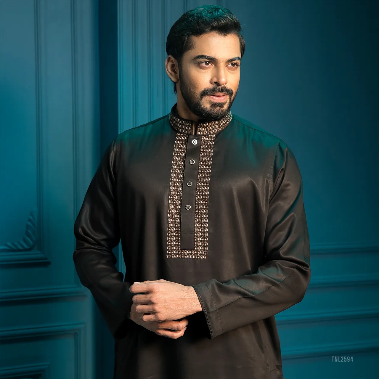 Premium Embroidered Kabli Set